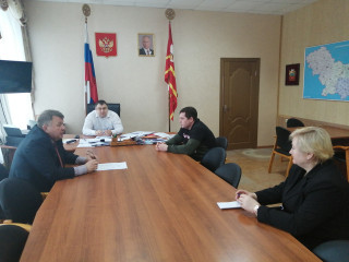 совещание по спорту прошло в Новодугинской Администрации под председательством Главы - фото - 1