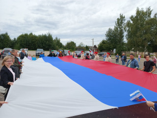 в Новодугинском округе отметили День Государственного флага Российской Федерации - фото - 15