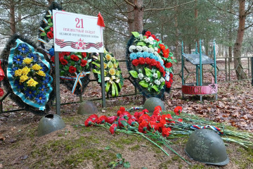 у могилы Неизвестного Солдата в селе Новодугино состоялся памятный митинг - фото - 4