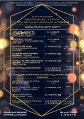 афиша Новогодних мероприятий - фото - 3