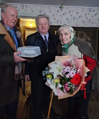 жительница села Высокое отметила свое 90-летие - фото - 3