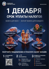 срок исполнения налоговых уведомлений по уплате имущественных налогов и налога на доходы физических лиц, не удержанного налоговым агентом, за 2025 год - фото - 1