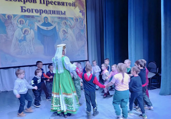 дошкольники Новодугинского округа познакомились с традициями Покрова - фото - 1