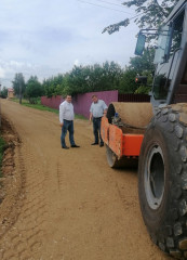 глава района проверил ход ремонта дорог в с. Новодугино - фото - 6